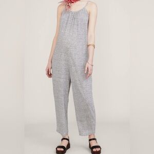 Hatch Morgana Jumpsuit Microstripe